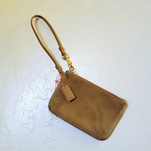Coach Handbags - Coach Suade Wallet